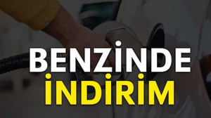 Benzinde indirim